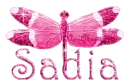 hot pink dragonfly sadia