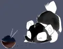 inverted panda