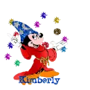 mickey with name kimberly on it