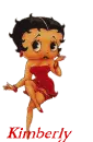 betty boop with name kimberly on it