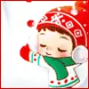 snowy hug
