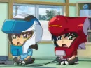 Cute Chibi Kira/Athrun playing video game