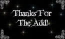 thanks for da add