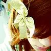 girl with bow