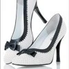 White and Black Shoes