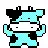 dancing cow