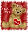Bear with I Love You text
