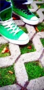 green converse