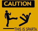 caution this is sparta
