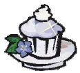 Sweet Ice cupcake