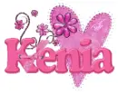 Kenia ... fabric heart