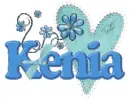 Kenia ... blue heart