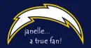 San Diego Chargers Janelle