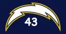 San Diego Chargers 43