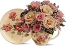 victorian roses tea cup
