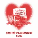 Valentine Heart with Happy Valentine's Day text