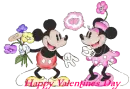mickey & minnie happy valentines day