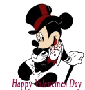 mickey happy valentines day