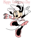 minnie happy valentines day