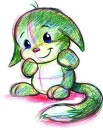 Kacheek form Neopets (i think)