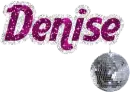 denise - disco ball