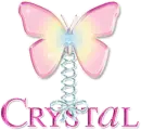 crystal - butterfly