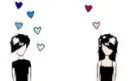emo girl and boy