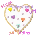 Valentine Cookie - Adina