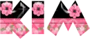 Pink Flower Font, Kim