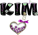 Green & Pink Font, Kim