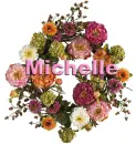 FLOWER WREATH: MICHELLE