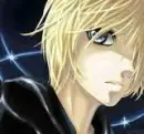 Boy with blond hair