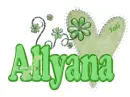 Allyana ... green heart