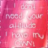 ATTITUDE