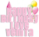 birthday girl love venita