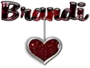 Glitter heart, Brandi