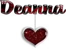 Glitter heart, Deanna