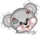 creddy bear with name Kimberly