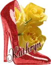 Shoe with Florals - Kathryn