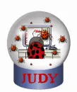 judy's ladybug globe