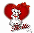 Dalmation heart-Rita