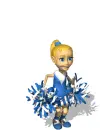 Cheerleader Jumping