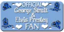 George Strait and Elvis Presley fan 