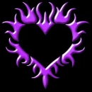 Falming heart 