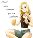 Drunk anime girl call me when your sober