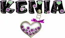 Green & Pink Font, Kenia
