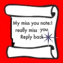 I really miss you