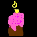 cupcake made by me