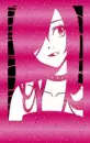 dark pink emo