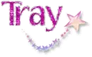 tray - shooting star